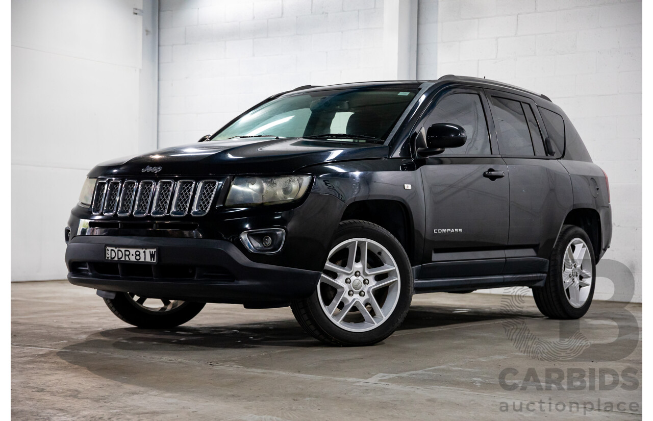 03/2016 Jeep Compass Limited (4x4) MK MY15 4d Wagon Brilliant Black Crystal Pearl 2.4L
