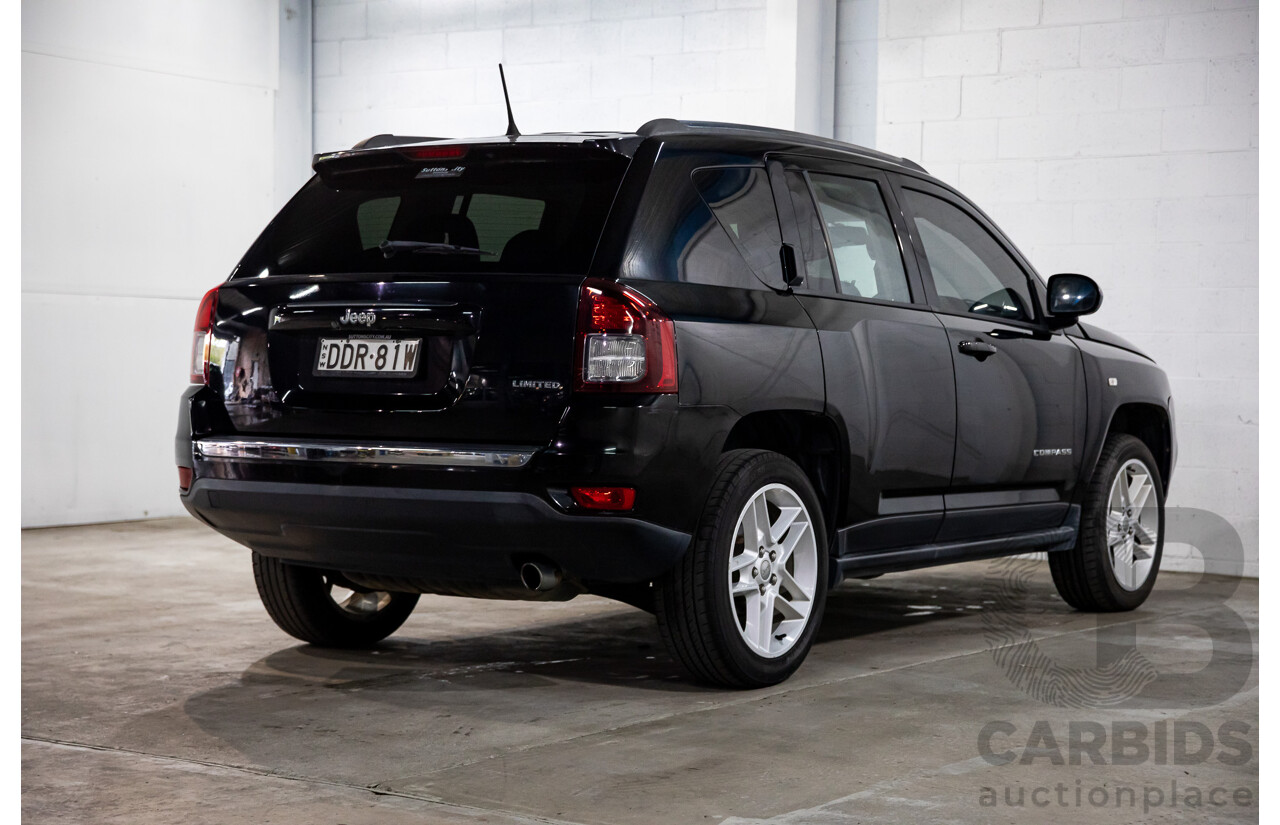 03/2016 Jeep Compass Limited (4x4) MK MY15 4d Wagon Brilliant Black Crystal Pearl 2.4L