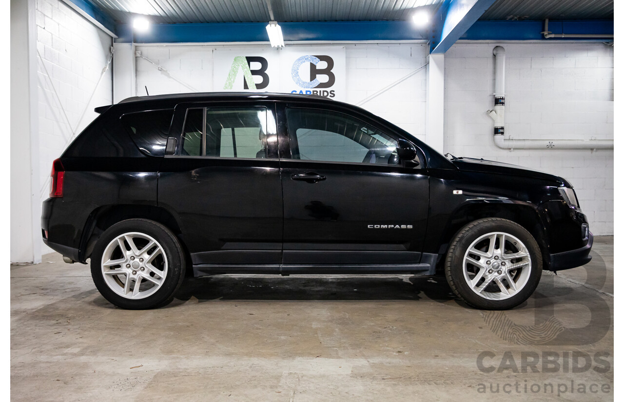 03/2016 Jeep Compass Limited (4x4) MK MY15 4d Wagon Brilliant Black Crystal Pearl 2.4L