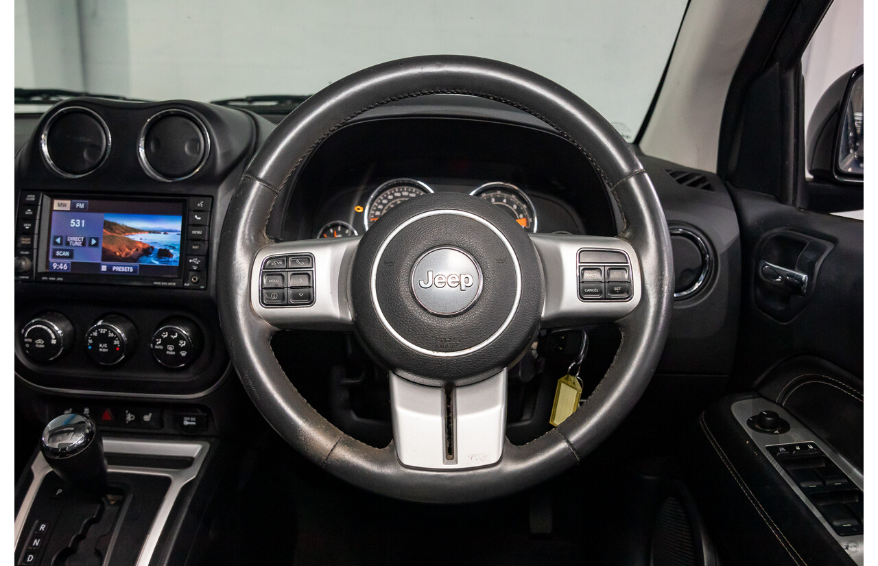 03/2016 Jeep Compass Limited (4x4) MK MY15 4d Wagon Brilliant Black Crystal Pearl 2.4L