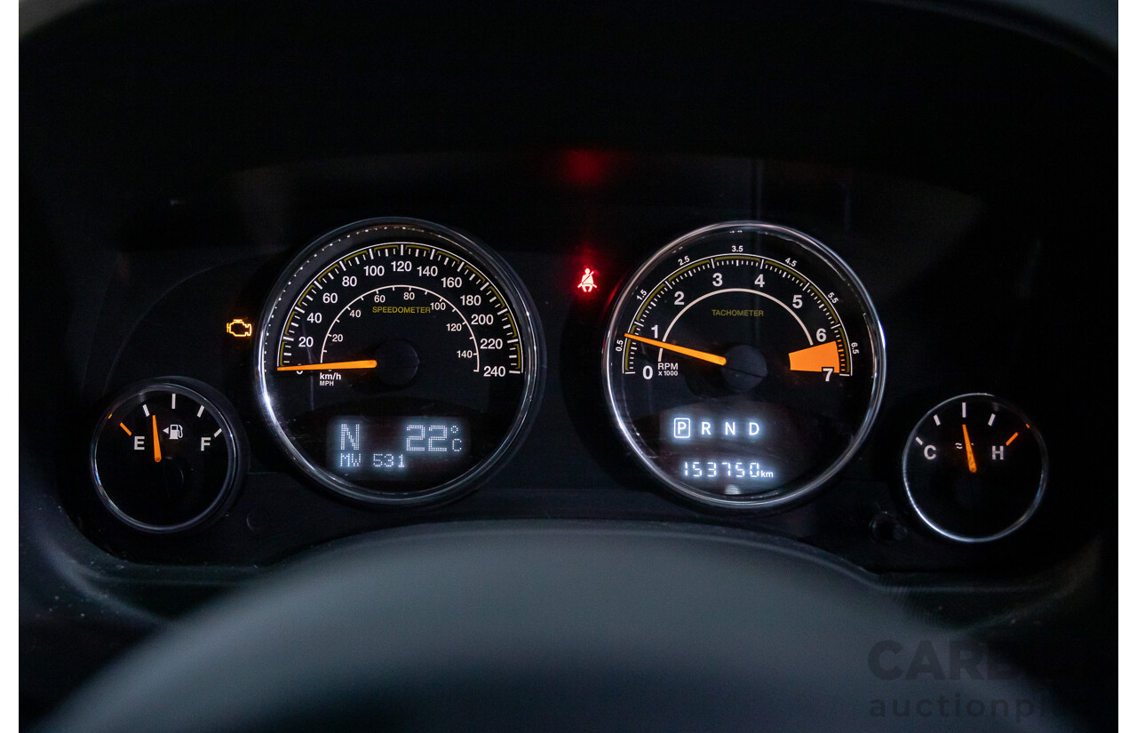 03/2016 Jeep Compass Limited (4x4) MK MY15 4d Wagon Brilliant Black Crystal Pearl 2.4L