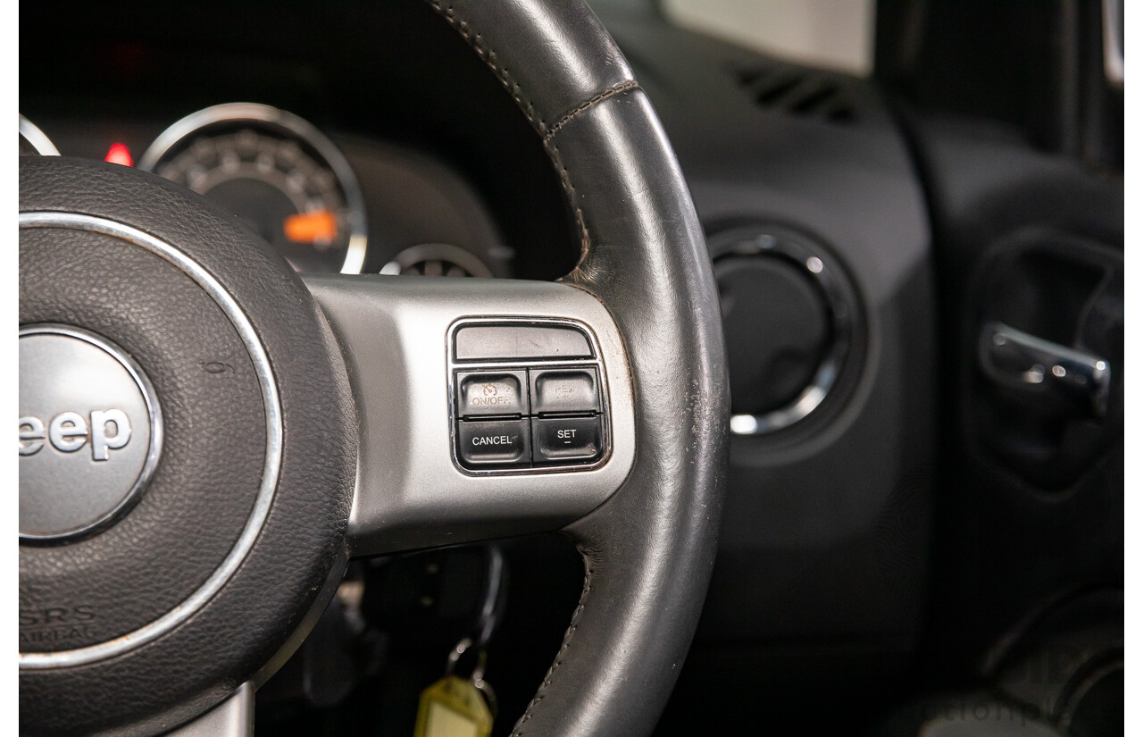 03/2016 Jeep Compass Limited (4x4) MK MY15 4d Wagon Brilliant Black Crystal Pearl 2.4L