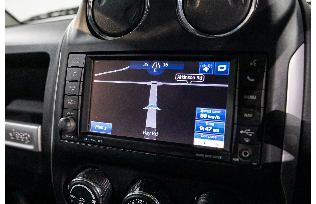 03/2016 Jeep Compass Limited (4x4) MK MY15 4d Wagon Brilliant Black Crystal Pearl 2.4L