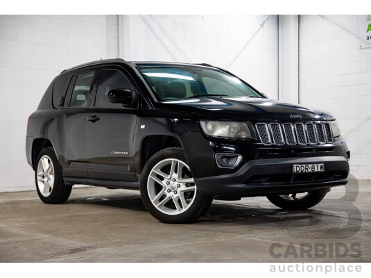 03/2016 Jeep Compass Limited (4x4) MK MY15 4d Wagon Brilliant Black Crystal Pearl 2.4L
