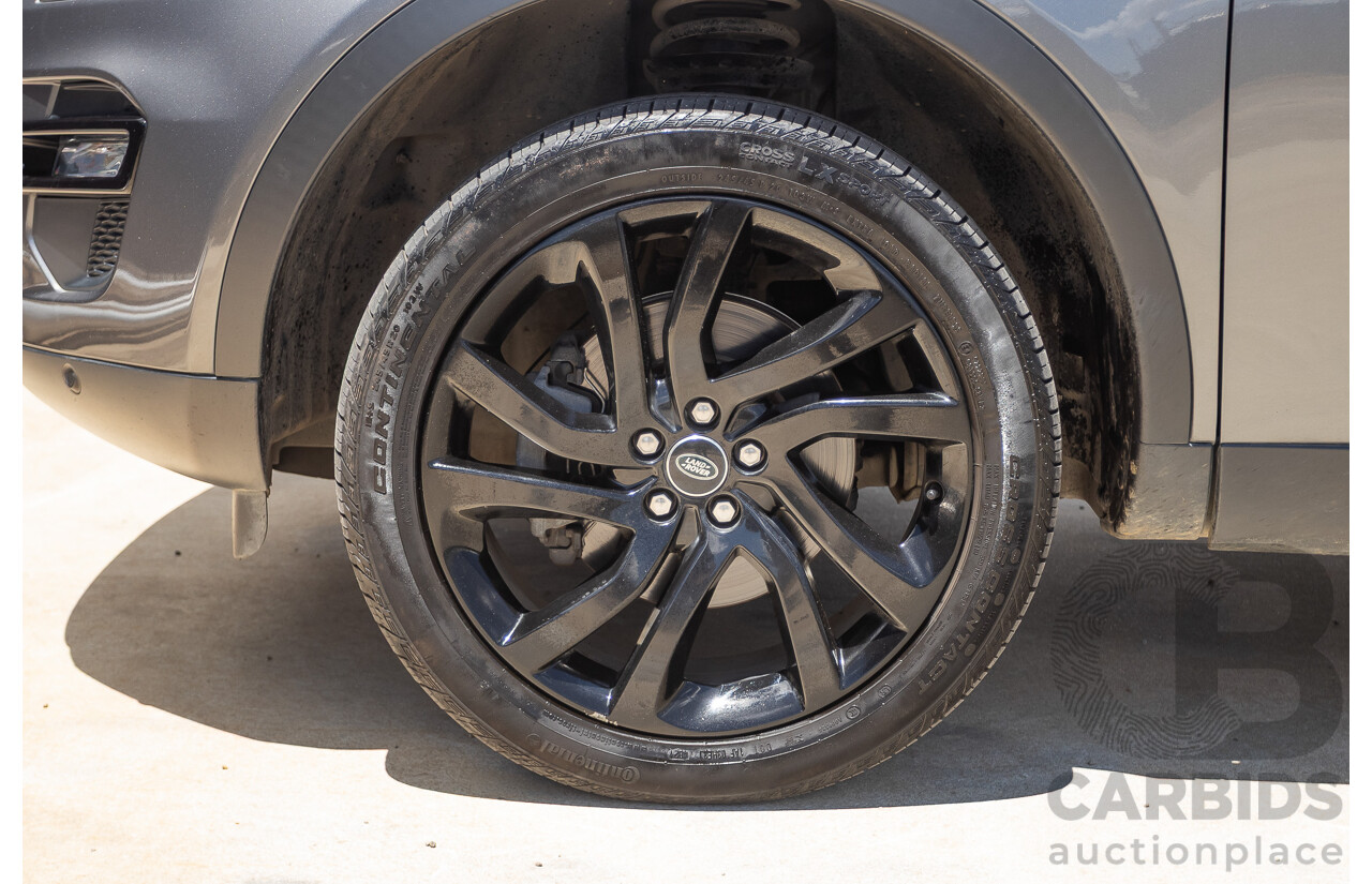 05/2017 Land Rover Discovery Sport TD4 150 HSE (AWD) LC MY17 4D Wagon Corris Grey Metallic Turbo Diesel 2.0L - 7 Seat