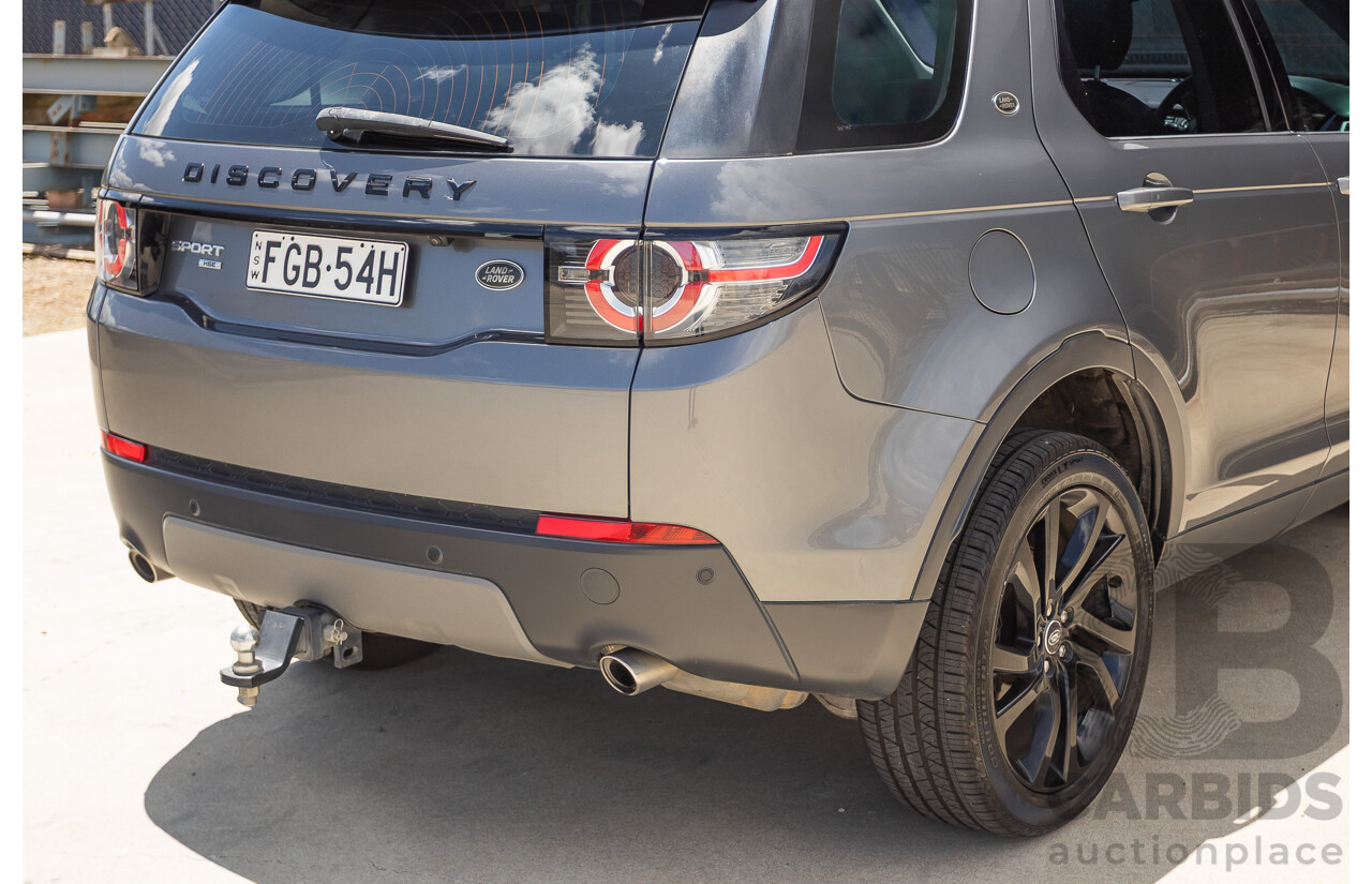 05/2017 Land Rover Discovery Sport TD4 150 HSE (AWD) LC MY17 4D Wagon Corris Grey Metallic Turbo Diesel 2.0L - 7 Seat
