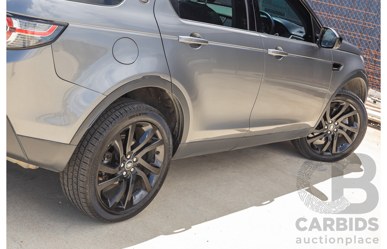 05/2017 Land Rover Discovery Sport TD4 150 HSE (AWD) LC MY17 4D Wagon Corris Grey Metallic Turbo Diesel 2.0L - 7 Seat