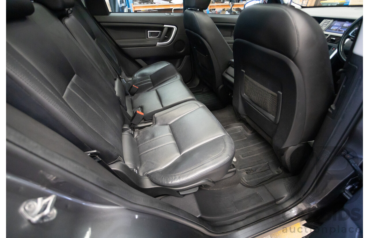 05/2017 Land Rover Discovery Sport TD4 150 HSE (AWD) LC MY17 4D Wagon Corris Grey Metallic Turbo Diesel 2.0L - 7 Seat