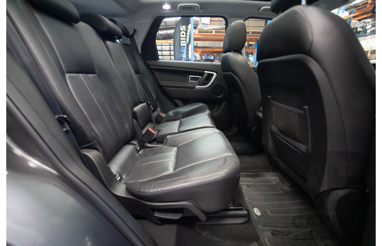 05/2017 Land Rover Discovery Sport TD4 150 HSE (AWD) LC MY17 4D Wagon Corris Grey Metallic Turbo Diesel 2.0L - 7 Seat