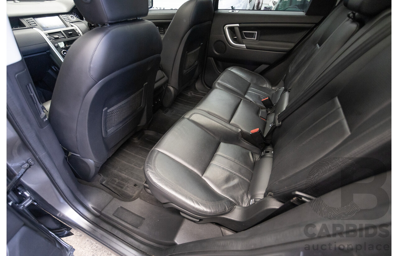 05/2017 Land Rover Discovery Sport TD4 150 HSE (AWD) LC MY17 4D Wagon Corris Grey Metallic Turbo Diesel 2.0L - 7 Seat