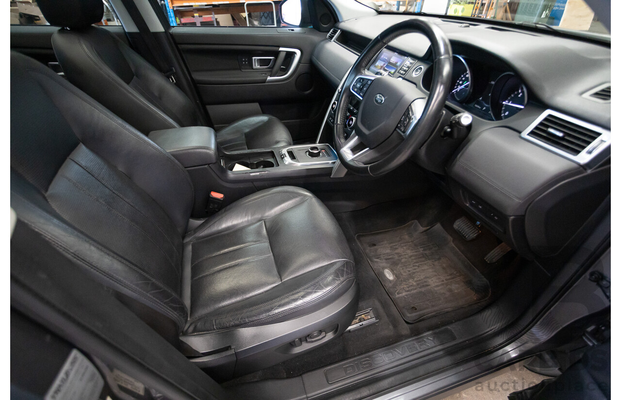 05/2017 Land Rover Discovery Sport TD4 150 HSE (AWD) LC MY17 4D Wagon Corris Grey Metallic Turbo Diesel 2.0L - 7 Seat