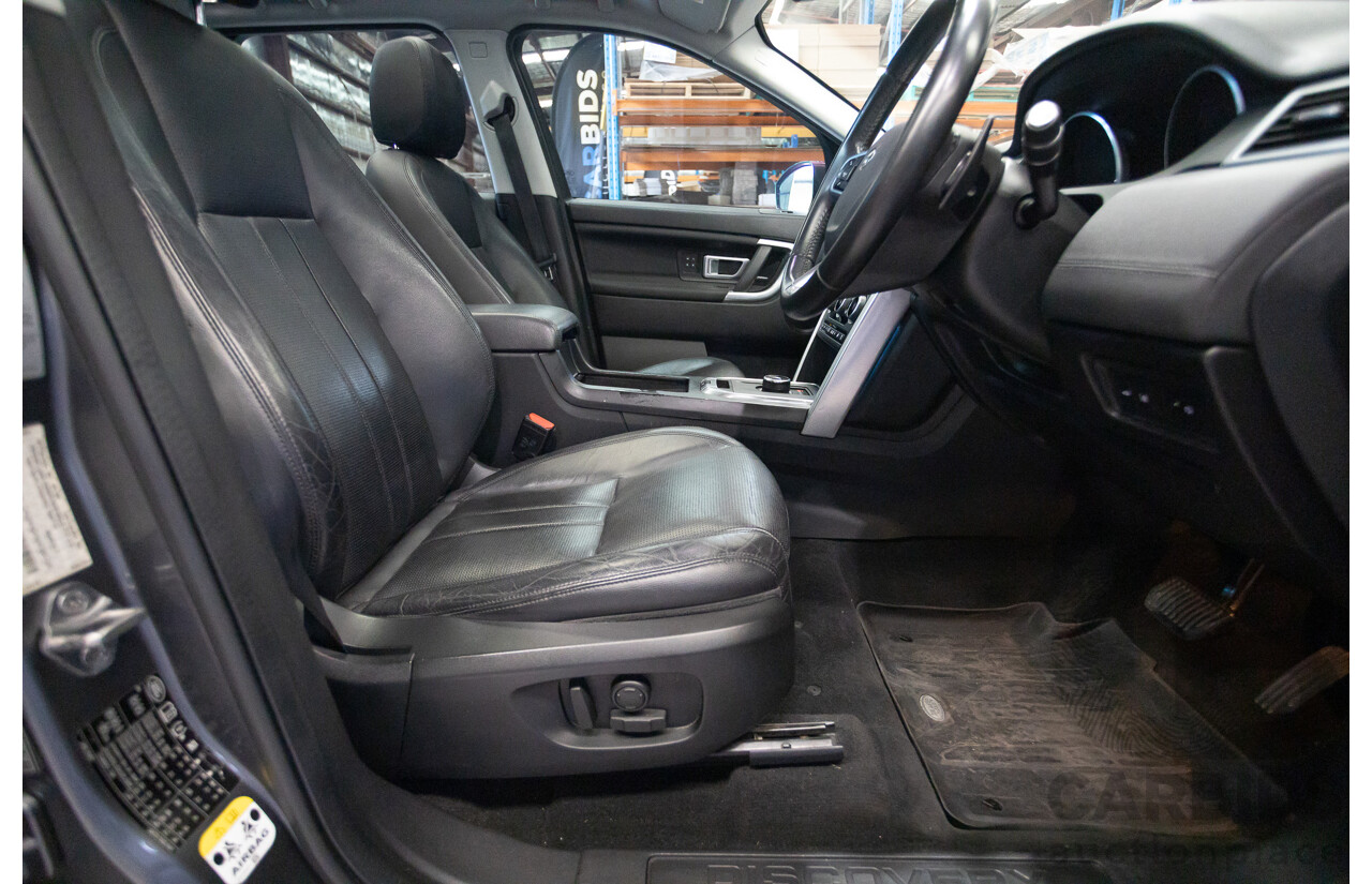 05/2017 Land Rover Discovery Sport TD4 150 HSE (AWD) LC MY17 4D Wagon Corris Grey Metallic Turbo Diesel 2.0L - 7 Seat