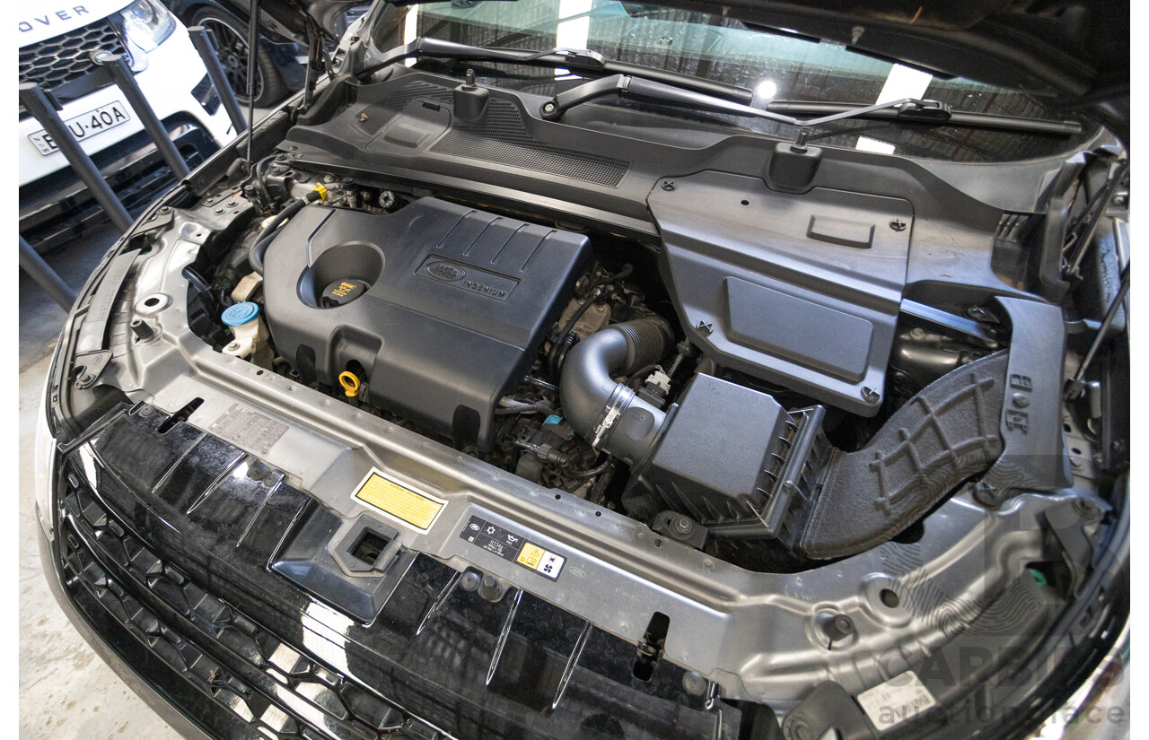 05/2017 Land Rover Discovery Sport TD4 150 HSE (AWD) LC MY17 4D Wagon Corris Grey Metallic Turbo Diesel 2.0L - 7 Seat