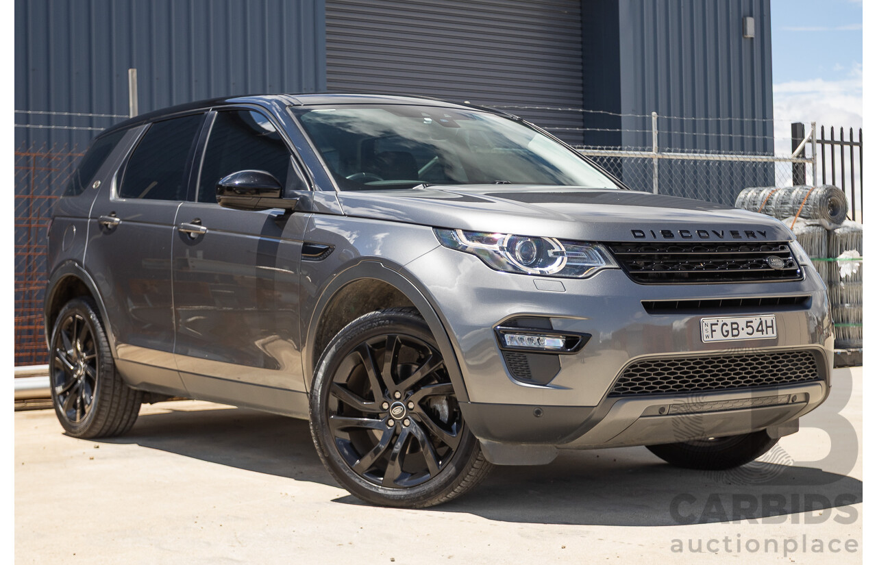 05/2017 Land Rover Discovery Sport TD4 150 HSE (AWD) LC MY17 4D Wagon Corris Grey Metallic Turbo Diesel 2.0L - 7 Seat