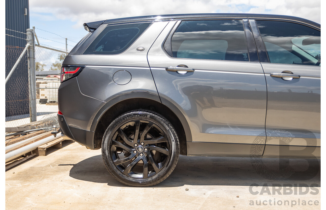 05/2017 Land Rover Discovery Sport TD4 150 HSE (AWD) LC MY17 4D Wagon Corris Grey Metallic Turbo Diesel 2.0L - 7 Seat