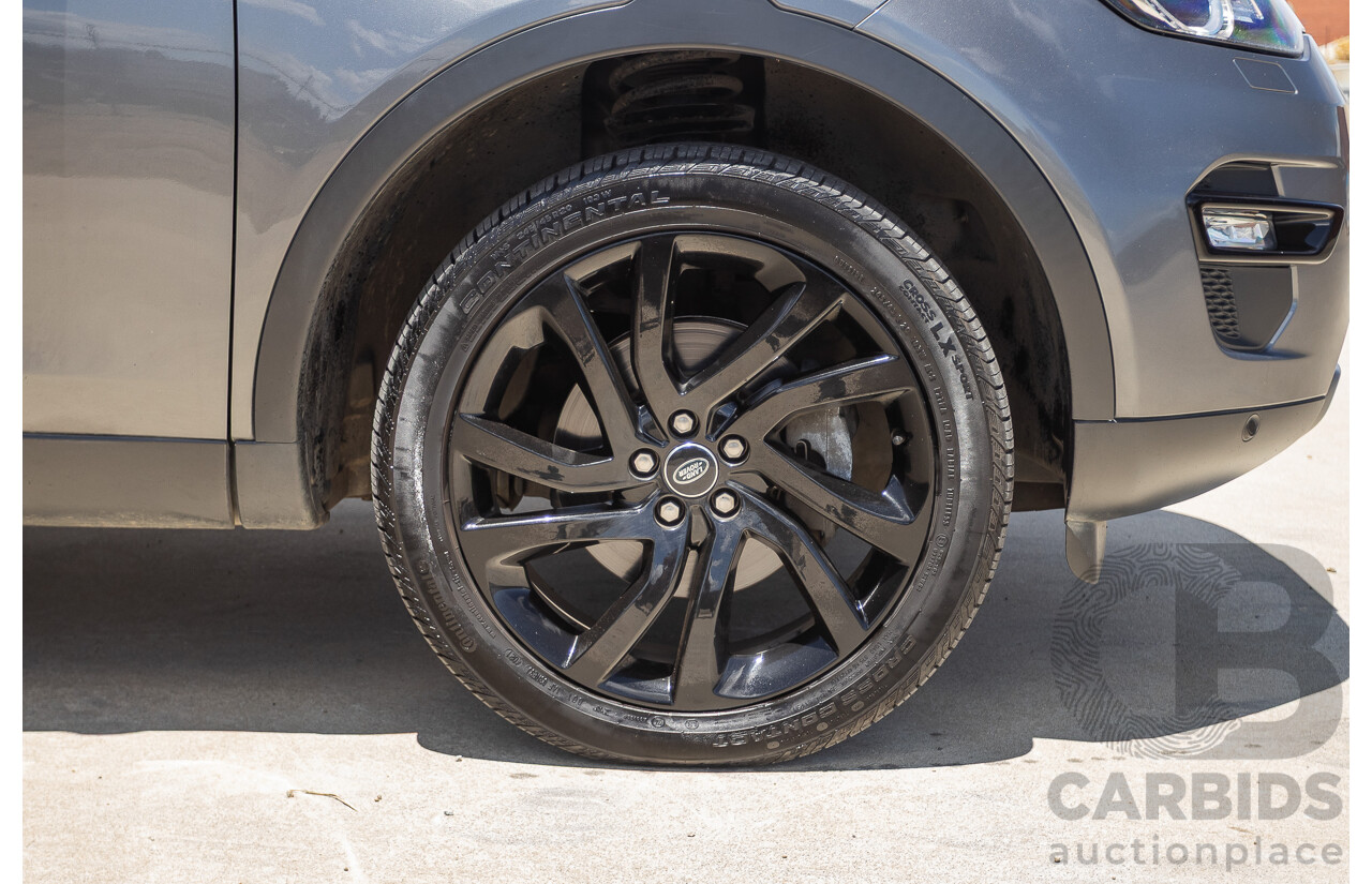 05/2017 Land Rover Discovery Sport TD4 150 HSE (AWD) LC MY17 4D Wagon Corris Grey Metallic Turbo Diesel 2.0L - 7 Seat