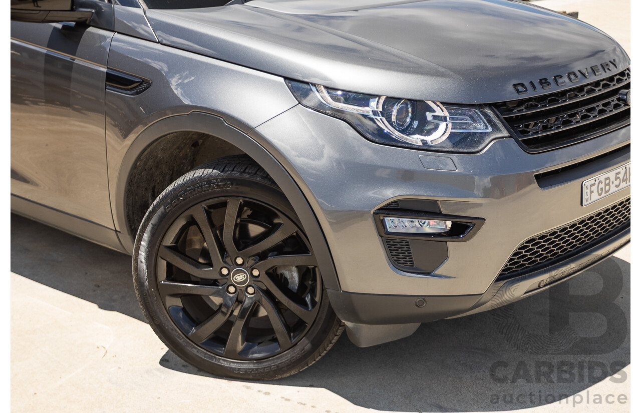 05/2017 Land Rover Discovery Sport TD4 150 HSE (AWD) LC MY17 4D Wagon Corris Grey Metallic Turbo Diesel 2.0L - 7 Seat