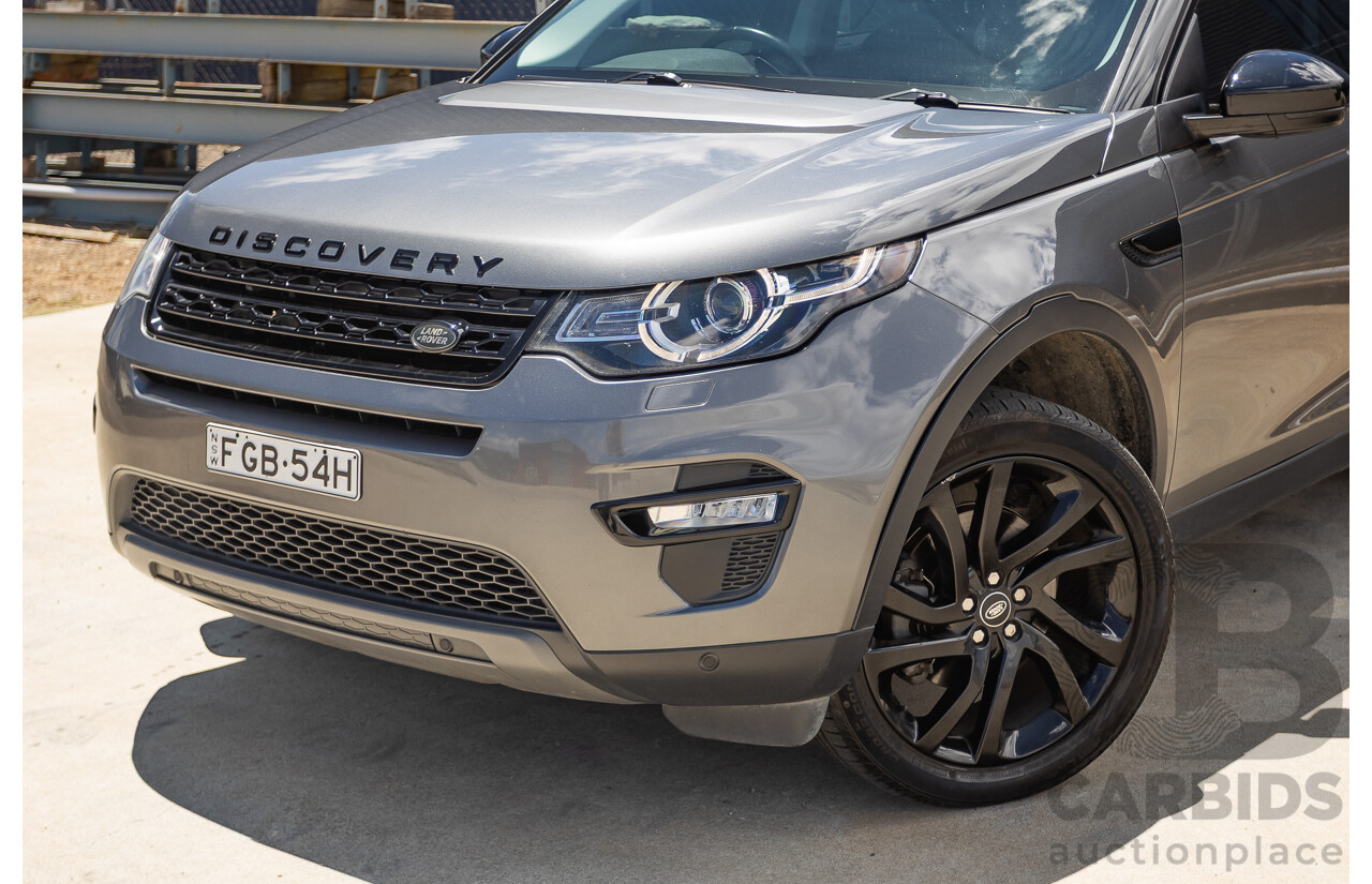 05/2017 Land Rover Discovery Sport TD4 150 HSE (AWD) LC MY17 4D Wagon Corris Grey Metallic Turbo Diesel 2.0L - 7 Seat