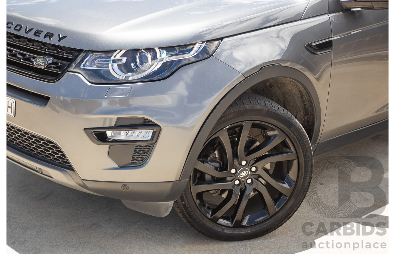 05/2017 Land Rover Discovery Sport TD4 150 HSE (AWD) LC MY17 4D Wagon Corris Grey Metallic Turbo Diesel 2.0L - 7 Seat