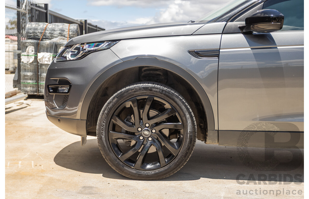 05/2017 Land Rover Discovery Sport TD4 150 HSE (AWD) LC MY17 4D Wagon Corris Grey Metallic Turbo Diesel 2.0L - 7 Seat