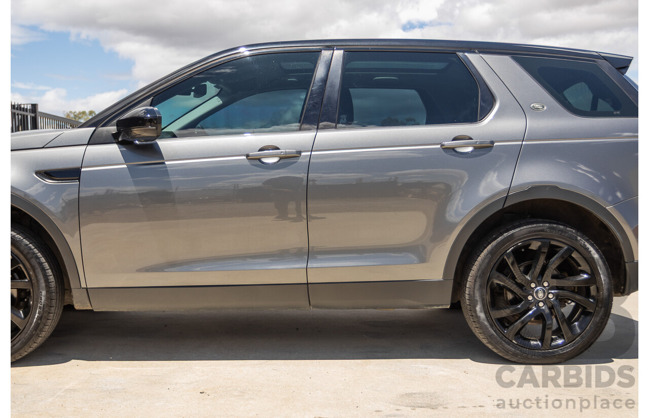 05/2017 Land Rover Discovery Sport TD4 150 HSE (AWD) LC MY17 4D Wagon Corris Grey Metallic Turbo Diesel 2.0L - 7 Seat