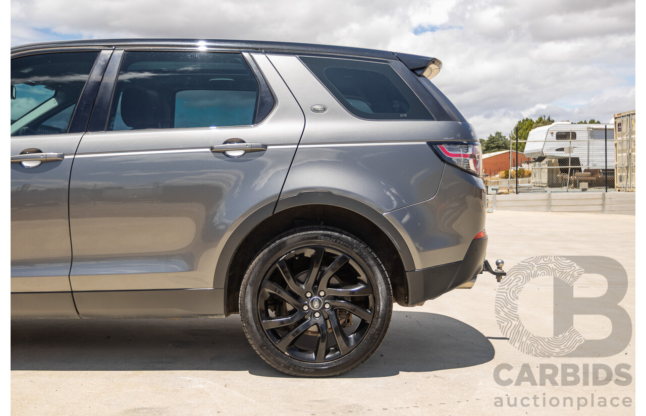 05/2017 Land Rover Discovery Sport TD4 150 HSE (AWD) LC MY17 4D Wagon Corris Grey Metallic Turbo Diesel 2.0L - 7 Seat