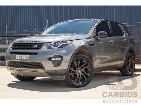 05/2017 Land Rover Discovery Sport TD4 150 HSE (AWD) LC MY17 4D Wagon Corris Grey Metallic Turbo Diesel 2.0L - 7 Seat