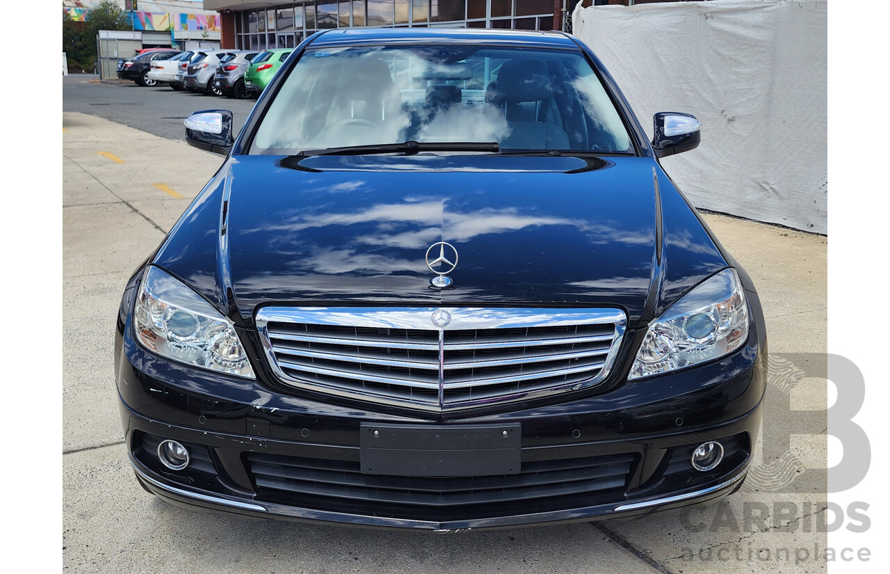 10/2007 Mercedes-Benz C280 Elegance W204 4d Sedan Black 3.0L