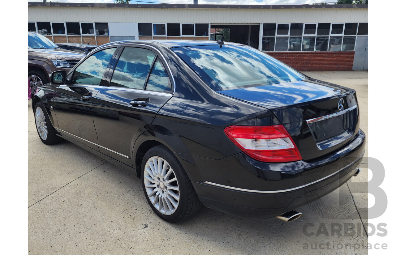 10/2007 Mercedes-Benz C280 Elegance W204 4d Sedan Black 3.0L