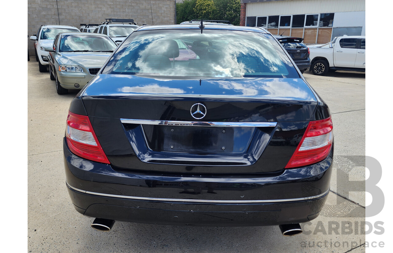 10/2007 Mercedes-Benz C280 Elegance W204 4d Sedan Black 3.0L