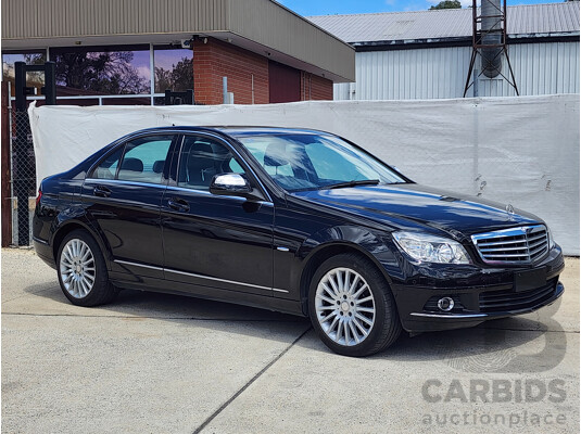 10/2007 Mercedes-Benz C280 Elegance W204 4d Sedan Black 3.0L