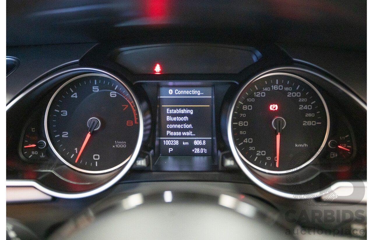 4/2013 Audi A5 2.0 TFSI Quattro (AWD) 8T MY13 2D Coupe Phantom Black Turbo 2.0L