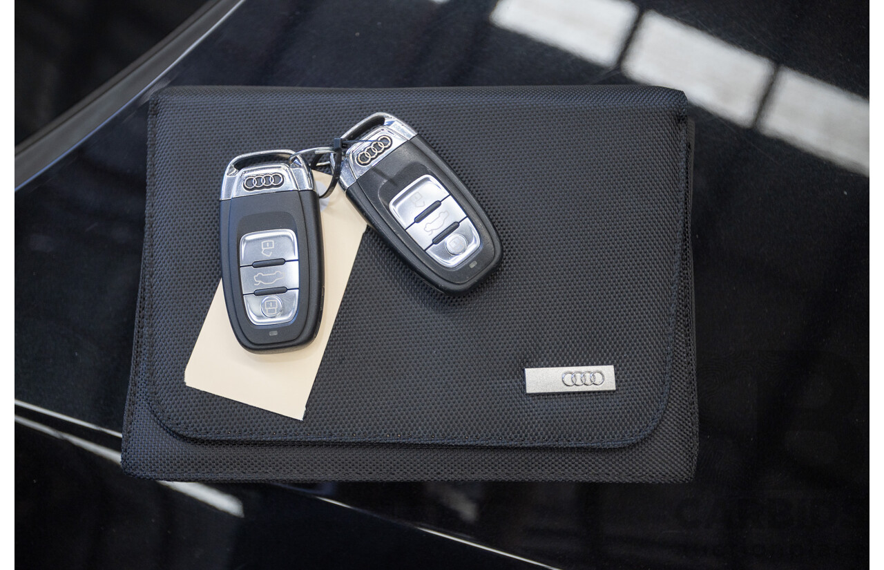 4/2013 Audi A5 2.0 TFSI Quattro (AWD) 8T MY13 2D Coupe Phantom Black Turbo 2.0L