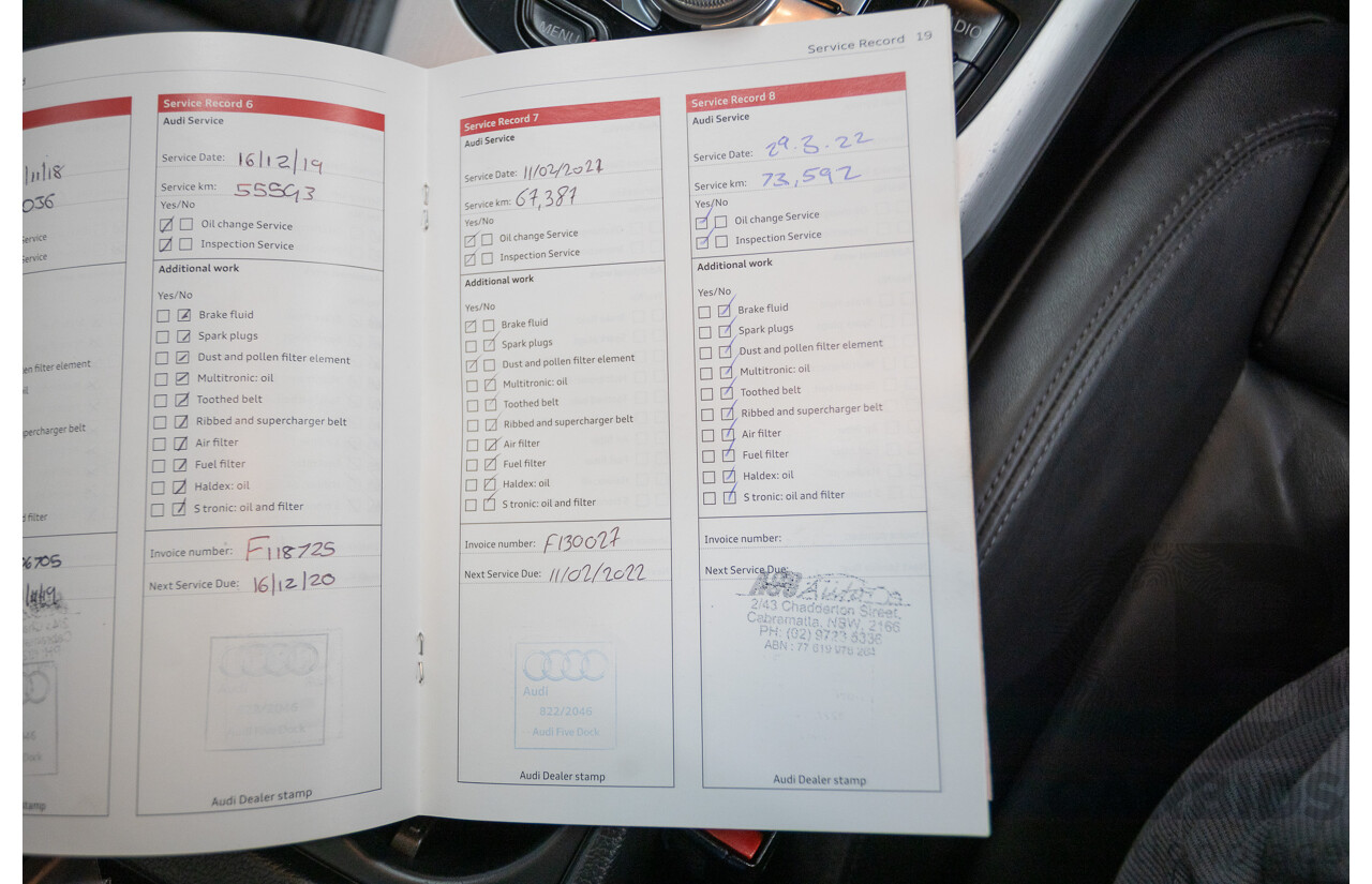 4/2013 Audi A5 2.0 TFSI Quattro (AWD) 8T MY13 2D Coupe Phantom Black Turbo 2.0L