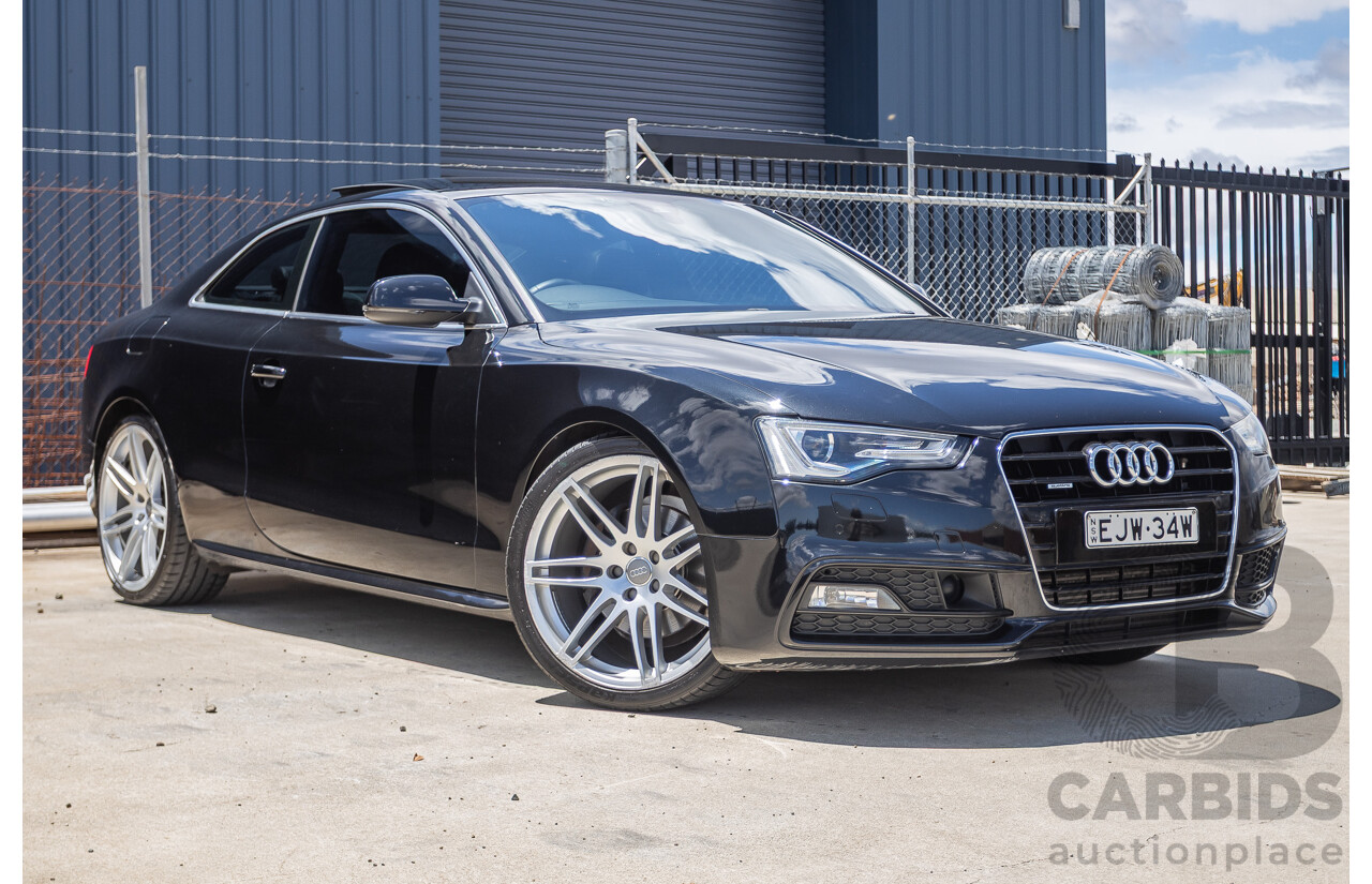 4/2013 Audi A5 2.0 TFSI Quattro (AWD) 8T MY13 2D Coupe Phantom Black Turbo 2.0L