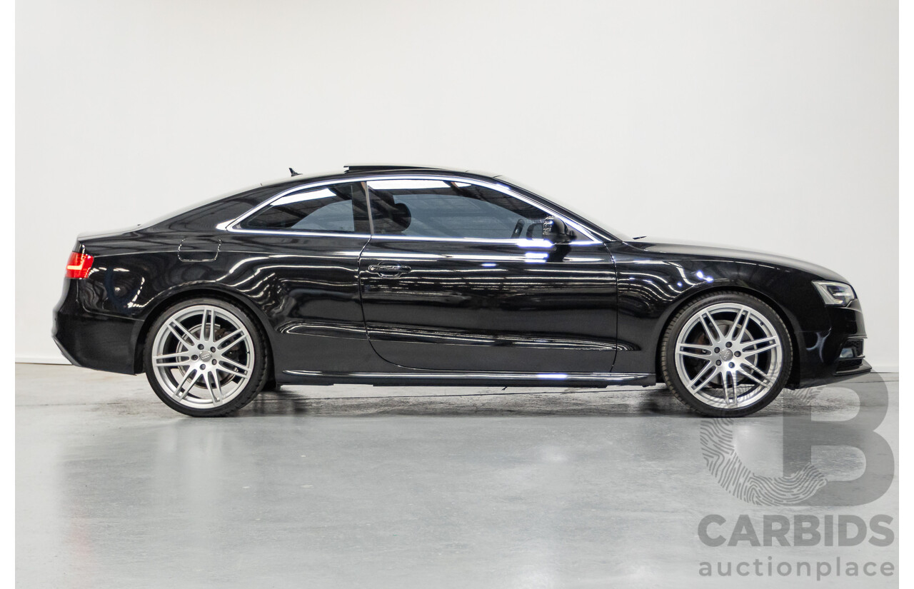 4/2013 Audi A5 2.0 TFSI Quattro (AWD) 8T MY13 2D Coupe Phantom Black Turbo 2.0L