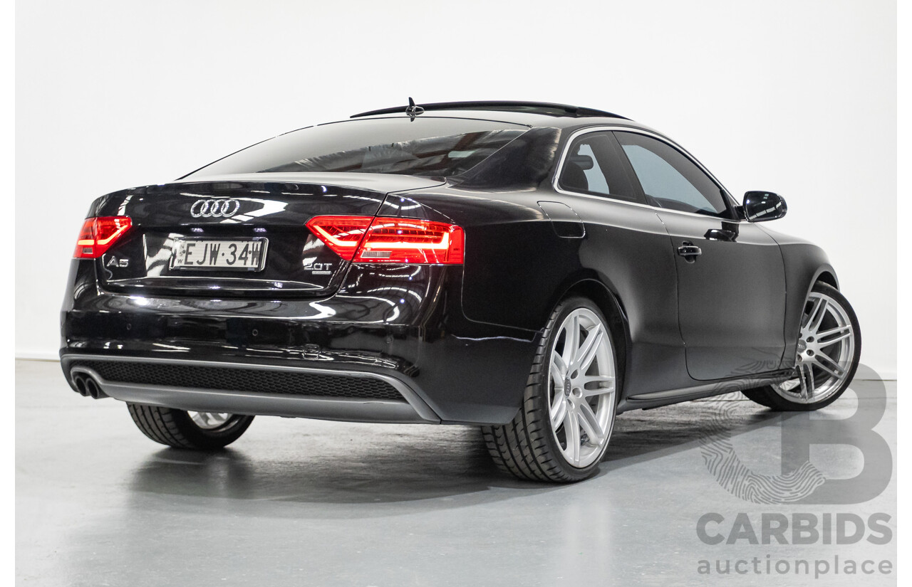4/2013 Audi A5 2.0 TFSI Quattro (AWD) 8T MY13 2D Coupe Phantom Black Turbo 2.0L
