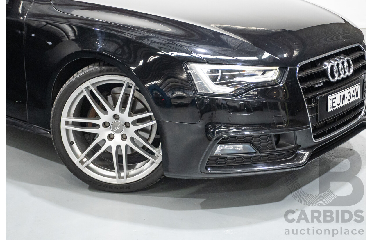 4/2013 Audi A5 2.0 TFSI Quattro (AWD) 8T MY13 2D Coupe Phantom Black Turbo 2.0L