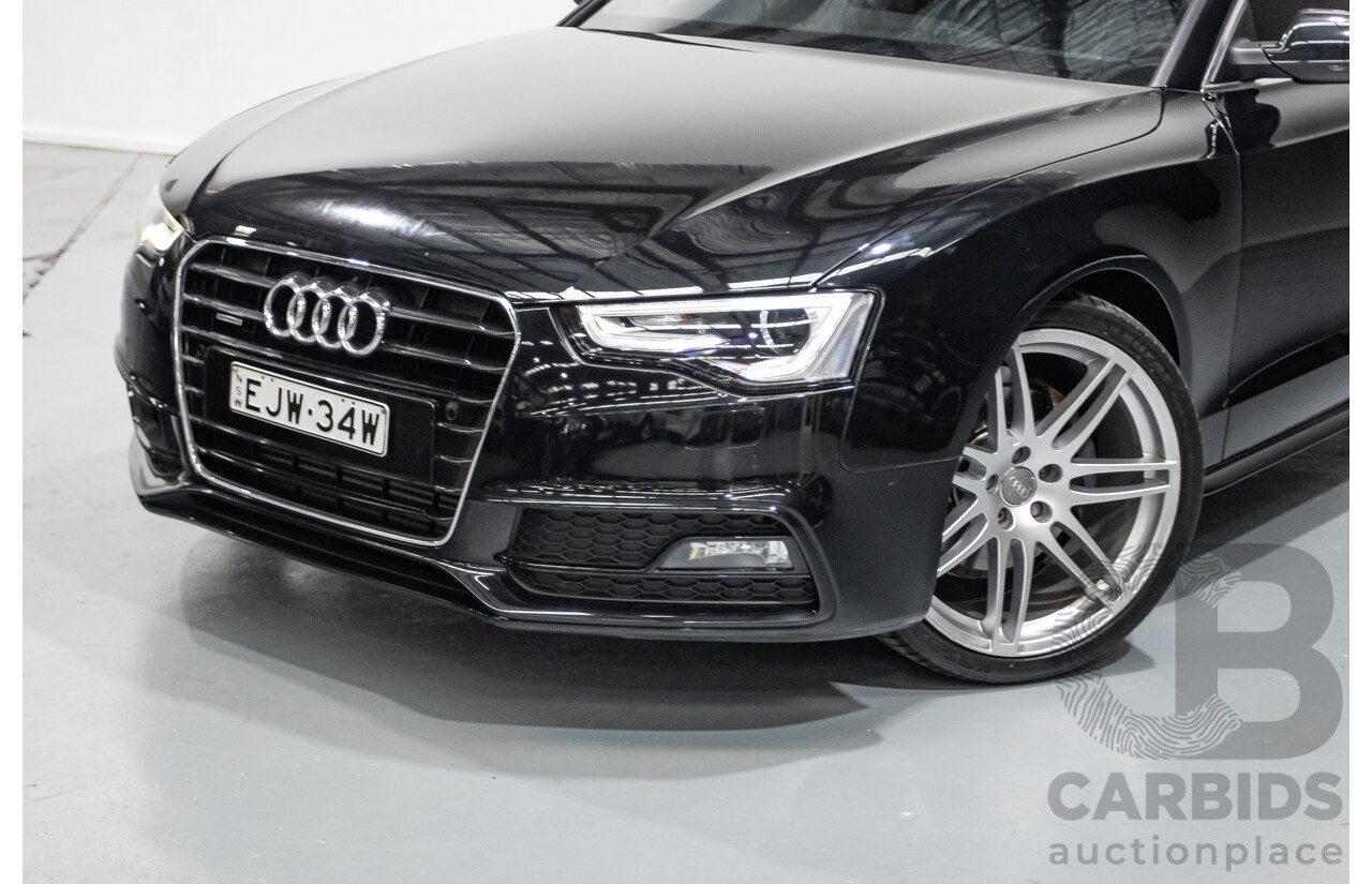 4/2013 Audi A5 2.0 TFSI Quattro (AWD) 8T MY13 2D Coupe Phantom Black Turbo 2.0L