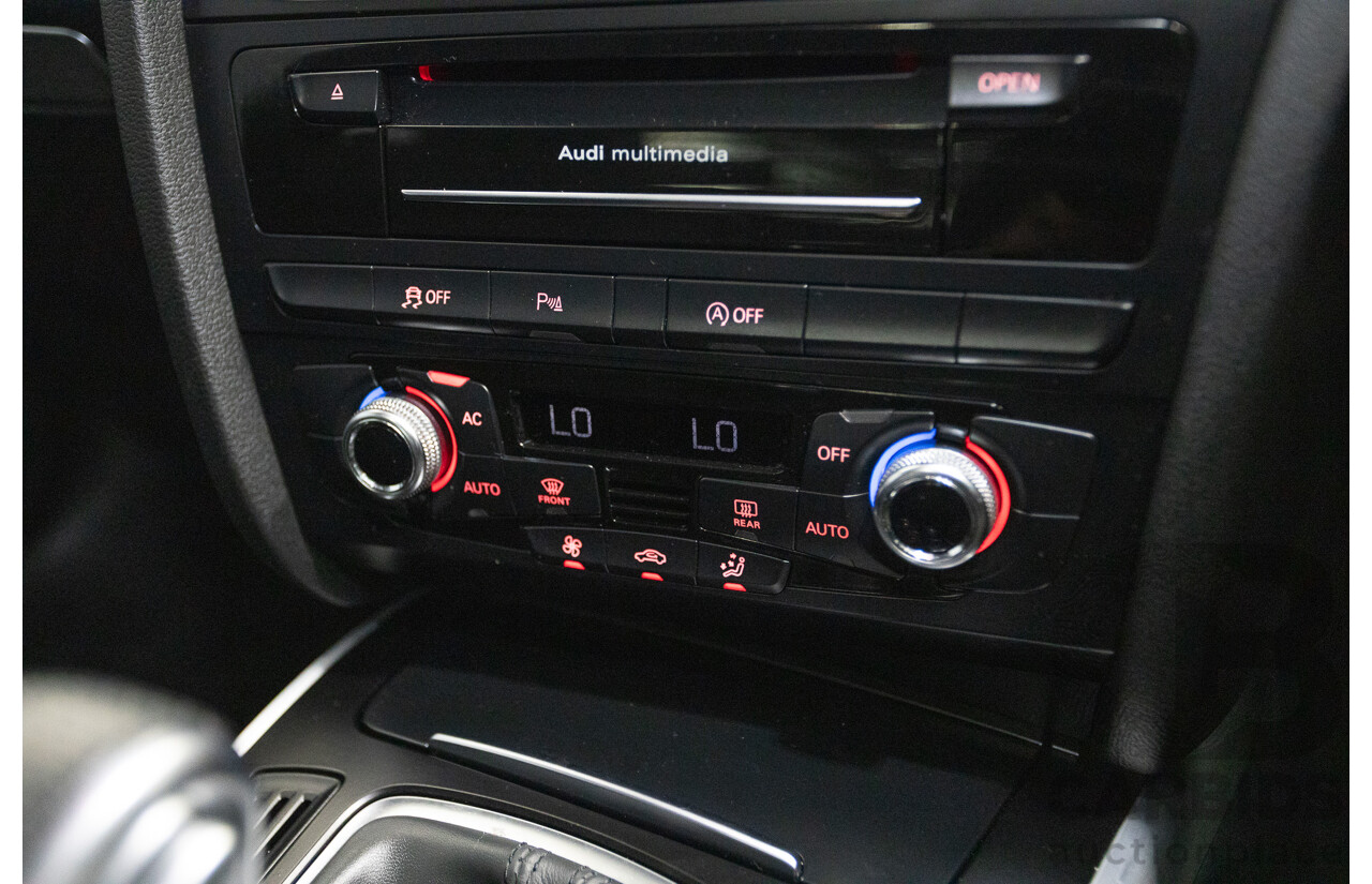 4/2013 Audi A5 2.0 TFSI Quattro (AWD) 8T MY13 2D Coupe Phantom Black Turbo 2.0L