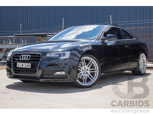 4/2013 Audi A5 2.0 TFSI Quattro (AWD) 8T MY13 2D Coupe Phantom Black Turbo 2.0L