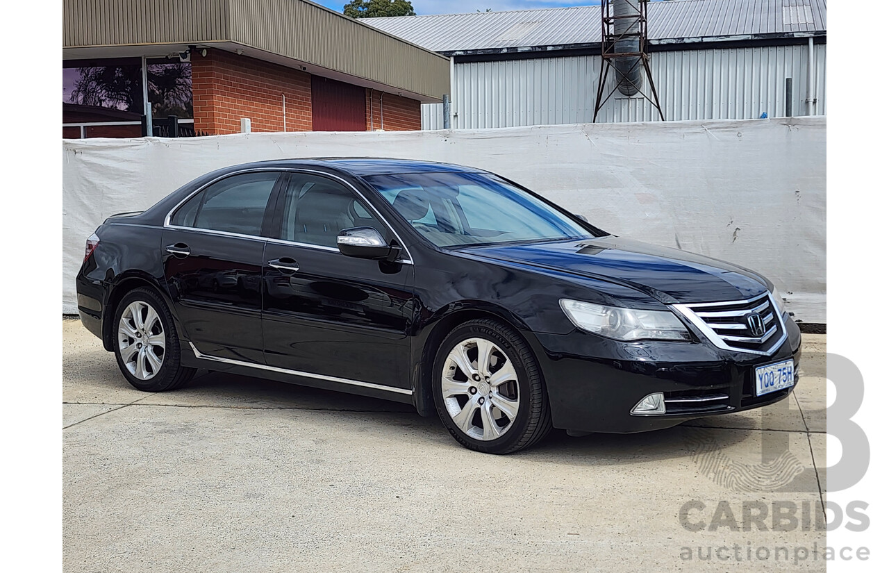 4/2009 Honda Legend  30 MY09 4d Sedan Black 3.7L