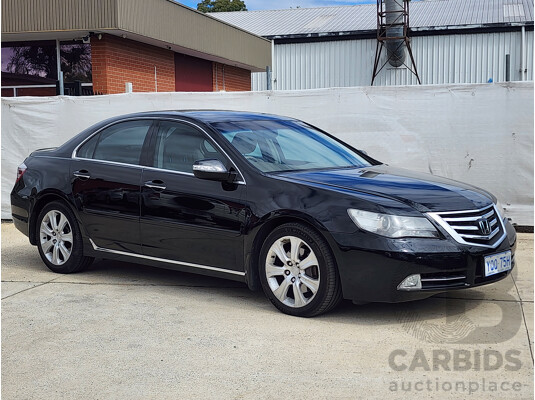4/2009 Honda Legend  30 MY09 4d Sedan Black 3.7L