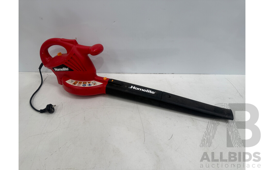 Homelite HBL2000 - A/C Leaf Blower