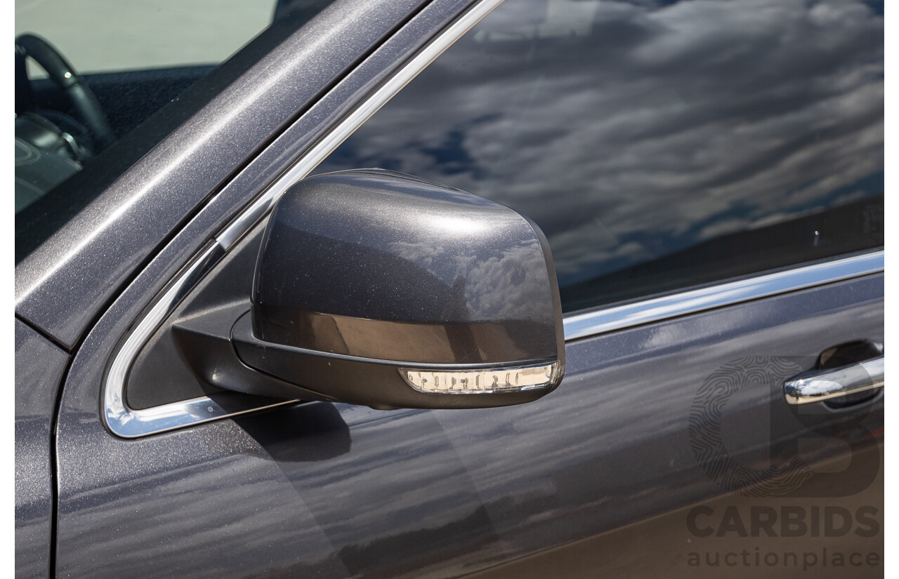 11/2016 Jeep Grand Cherokee Overland (4x4) WK MY15 4D Wagon Granite Crystal Metallic 3.6L V6