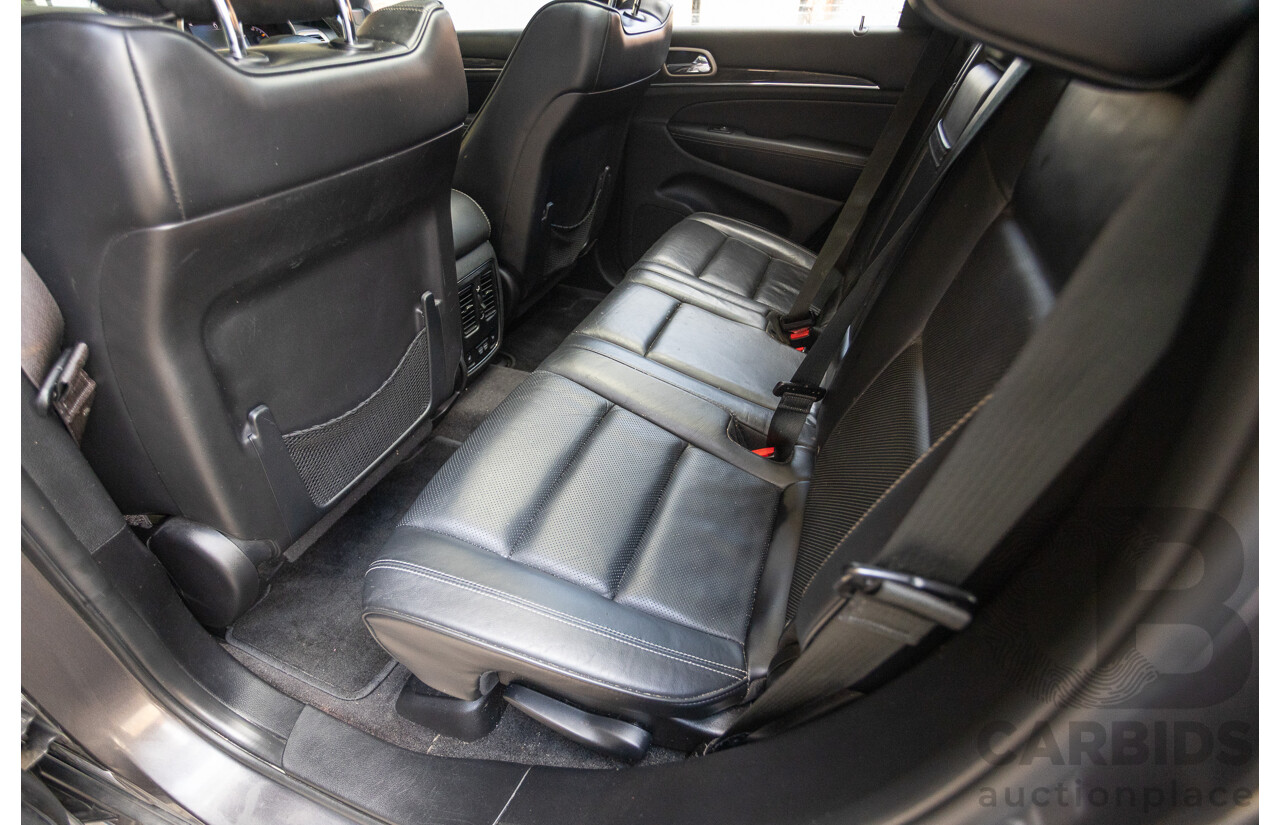 11/2016 Jeep Grand Cherokee Overland (4x4) WK MY15 4D Wagon Granite Crystal Metallic 3.6L V6