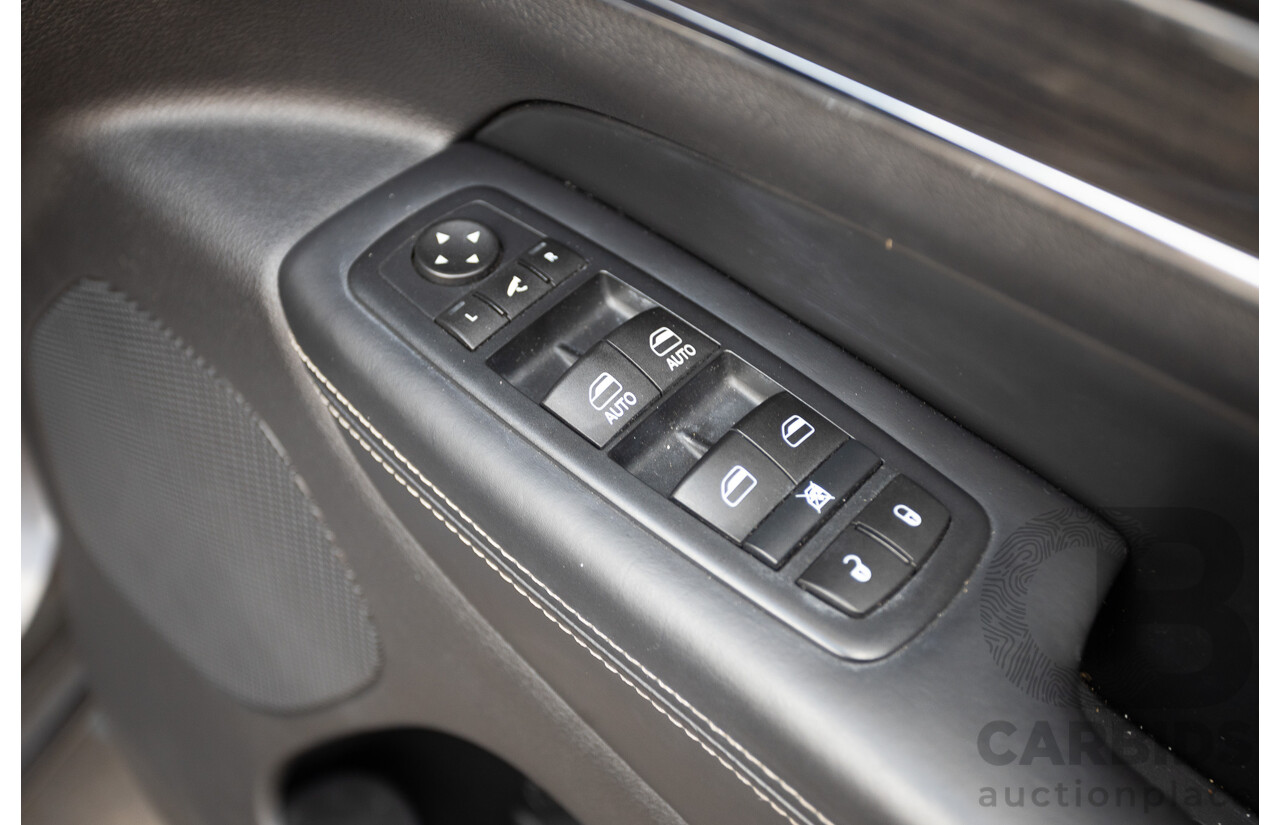 11/2016 Jeep Grand Cherokee Overland (4x4) WK MY15 4D Wagon Granite Crystal Metallic 3.6L V6