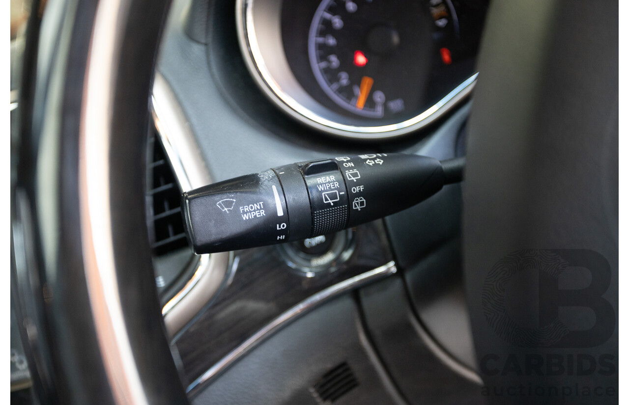 11/2016 Jeep Grand Cherokee Overland (4x4) WK MY15 4D Wagon Granite Crystal Metallic 3.6L V6