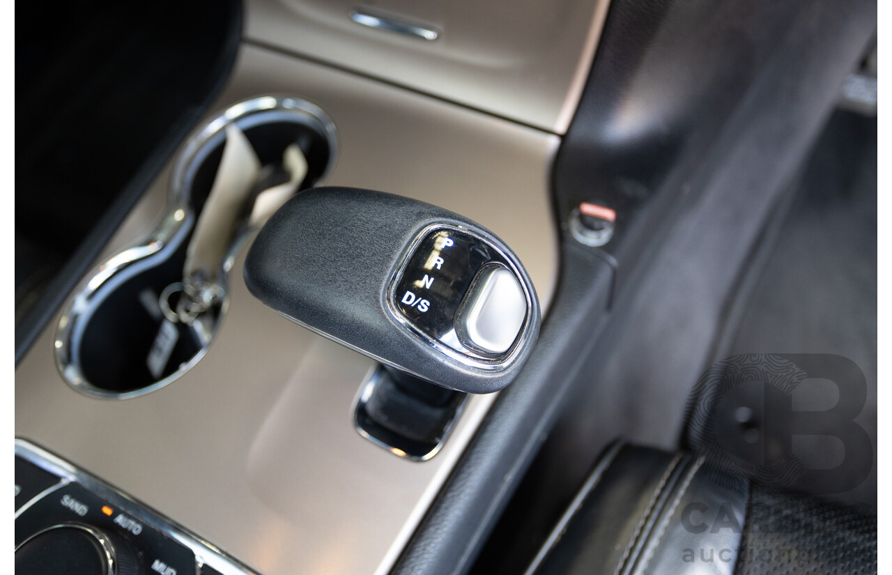 11/2016 Jeep Grand Cherokee Overland (4x4) WK MY15 4D Wagon Granite Crystal Metallic 3.6L V6