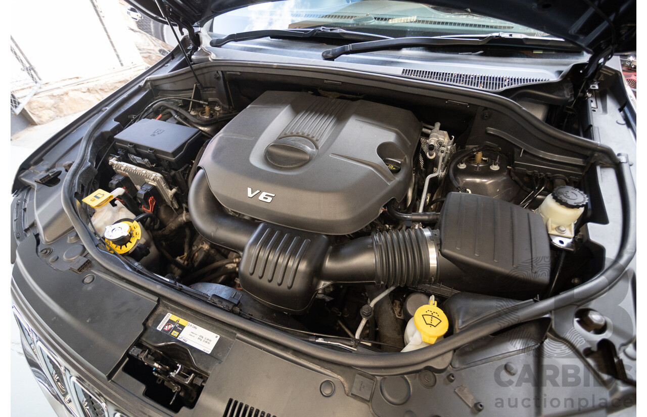 11/2016 Jeep Grand Cherokee Overland (4x4) WK MY15 4D Wagon Granite Crystal Metallic 3.6L V6